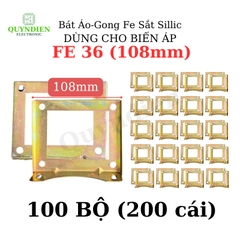Bát Áo Gong Fe sắt sillic cho Fe 36mm lỗ dùng trong máy Biến Áp
