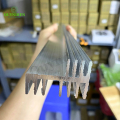 Nhôm tản nhiệt 2 tầng 7 cánh dài 1mét nhôm 2 vế 1000x44x29mm
