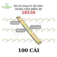 Bát Áo Gong Fe sắt sillic 28mm dài khuôn 50mm dùng cho Biến Áp