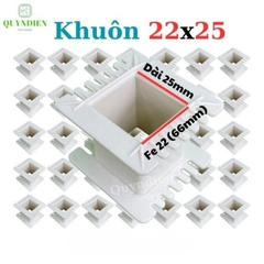 Khuôn Nhựa Quấn Biến Áp Fe Silic 22x25mm
