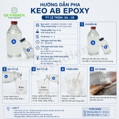 Keo AB Epoxy 2 Thành Phần