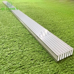 Nhôm Tản Nhiệt 8 Cánh Nhỏ Dài 1 mét 1000x43x17mm