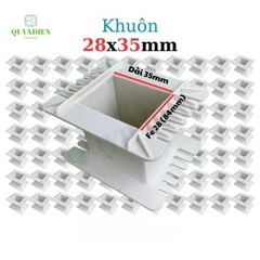 Khuôn Nhựa Quấn Biến Áp Fe Silic 28x35mm
