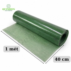 Giấy Xanh Cách Điện 1 Mặt Bóng 1 Mặt Xù Dày 0.3mm