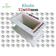 Khuôn Nhựa Quấn Biến Áp Fe Silic 32x60mm