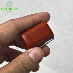 Tụ Kẹo Nâu Đỏ CBB21 225K - 650V