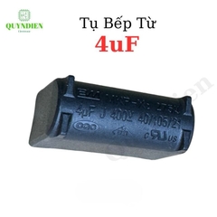 Tụ Bếp Từ 4uF 275VAC 400VDC Loại Đứng