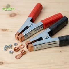 Kẹp Bình Ắc Quy 500A Thép Không Gỉ Đỏ Đen
