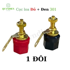 Cọc Loa Đỏ Đen 301 - Túi 100 Cái