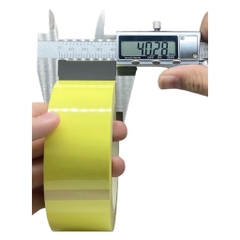 Băng dính quấn biến áp xung chịu nhiệt màu vàng Size 40mm dài 66m