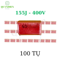 Tụ kẹo nâu đỏ 155J 400V - CL21