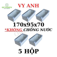 Hộp Nhựa Vy Anh 170x95x70mm Màu Trắng