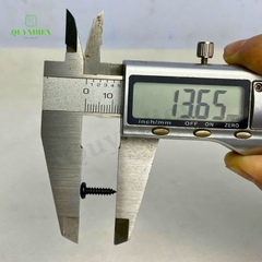 Ốc vít nhọn M3x12mm đầu Tròn dài 12mm - Túi 100 Con