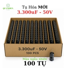 Tụ Hóa 3300uf/50v Màu ngẫu nhiên