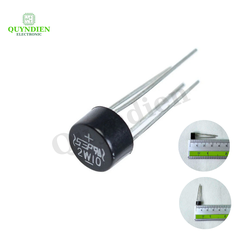 Diode cầu tròn 2W10 - 2A, Điện Áp 1000V - Túi 5 Cái