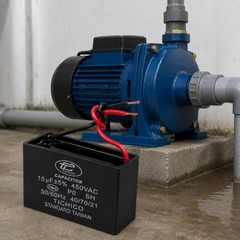 Tụ Đề Kapa Vuông Tinh Chi 15uF 450VAC