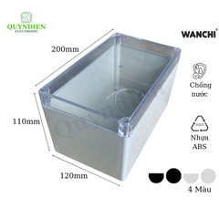 Hộp nhựa ABS 200x120x110mm WANCHI