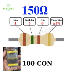 Điện trở Đài Loan 1/4W - 150R