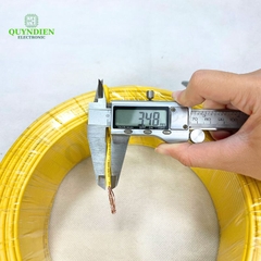 Dây Điện Cadivi 2.5 – Dây Đơn Lõi 7 Sợi CV2.5 – Dây Cáp Điện, Dây Tiếp Địa, Dây Chống Sét (CUỘN 1 MÉT)