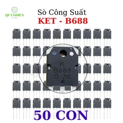 B688 transistor  hãng KEC - lưng đồng mạ NIKEN chất lượng - hàng mới
