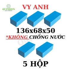 Hộp Nhựa Vy Anh 136x68x50mm Màu Xanh