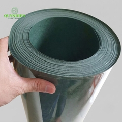 Giấy Cách Điện Xanh 1 Mặt Bóng 1 Mặt Xù Khổ 1 Mét Dày 0.2mm