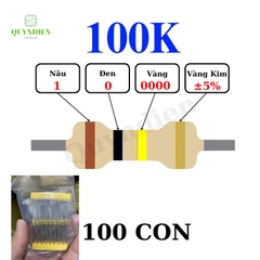 Điện trở Đài Loan 1/4W - 100K
