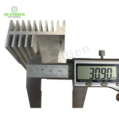 Nhôm tản nhiệt 2 tầng 10 cánh 120x58x32mm