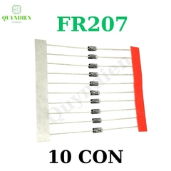 Diode xung FR207 2A 1000V loại dây