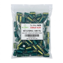 Tụ hóa 100uf - 63V