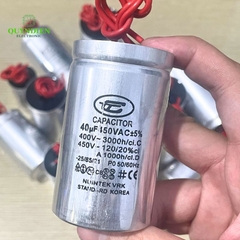 Tụ Nhôm Dây 40uF - 450V