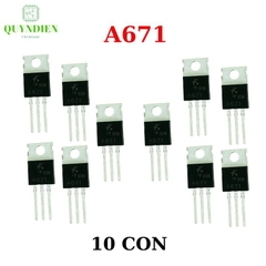 Transistor A671 - NPN TO-220 4A 80V