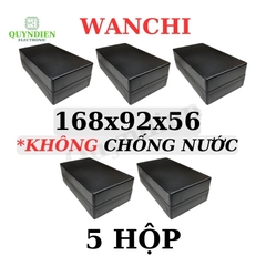 Hộp Nhựa ABS WANCHI 168x92x56mm Màu Đen