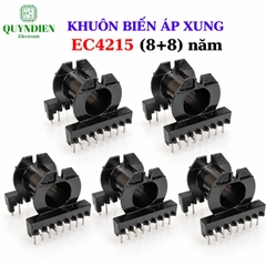 Khuôn Biến Áp Xung EC4215 Nằm Tròn (8+8 Chân)