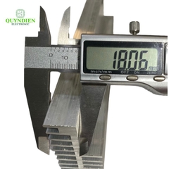 Nhôm tản nhiệt 2 tầng 10 cánh 150x58x32mm