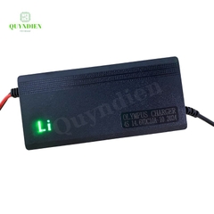 Bộ Sạc Pin Sắt Olympus 4S 14.6V-10A Kẹp Đỏ Đen