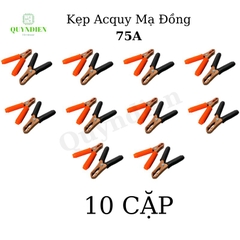 Kẹp acquy mạ đồng 75Ampe
