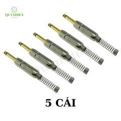 Rắc mic 6 li xi vàng  loại tốt mono Đuôi lò xo