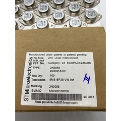 Sò Sắt 2N3055 TO-3 Malaysia ( ZIN MC)