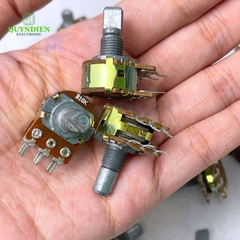 Volum biến trở Triết áp đôi 6 chân WL B10K - Trục D