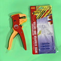 Kìm tuốt dây điện mỏ quạ màu cam HONY HY-150