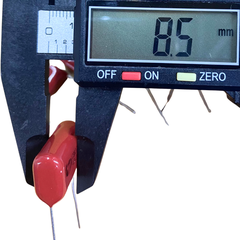 Tụ Kẹo Nâu đỏ CBB22 474J-630V