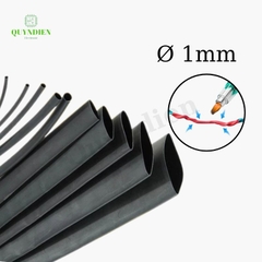 Gen co nhiệt size 1mm màu Đen