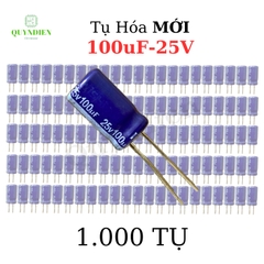 Tụ hóa 100uf - 25V