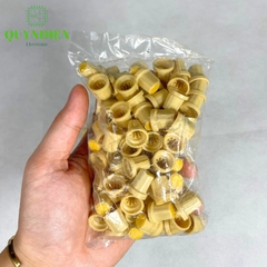 Núm Nhựa Volumn - Màu Vàng - Thân Vàng