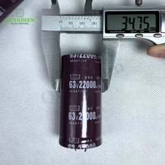 Tụ Lọc Nguồn 22000uF 63V Nâu