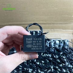 Tụ Đề Kapa Vuông DAR 3uF 450VAC