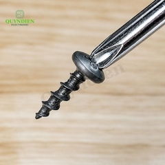 Ốc Vít M4x15mm Taiwan Ren Thưa Nhọn
