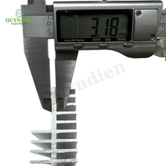 Nhôm tản nhiệt 2 tầng 10 cánh 330x56x30mm