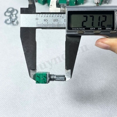 Chiết áp Volume Xanh Đơn B10K 5 Chân – Linh Kiện Quỳnh Diễn